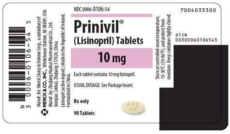 is lisinipril a beta blocker|Prinivil: Uses, Dosage & Side Effects .